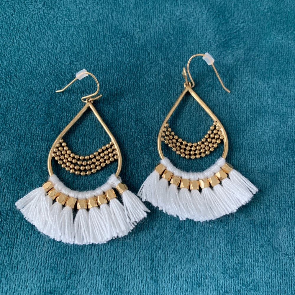 Stella & Dot Tassel Earrings